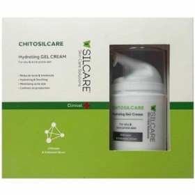 تصویر کرم ژل آبرسان چیتو سیلکر پوست های چرب 50 میلی لیتر CHITOSILCARE HYDRATING GEL CREAM FOR OILY SKIN 50 ML