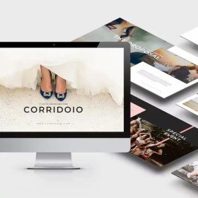 تصویر قالب پاورپوینتCorridoio : Wedding Organizer 