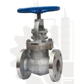 تصویر شیر سوزنی فلنجدار استیل 