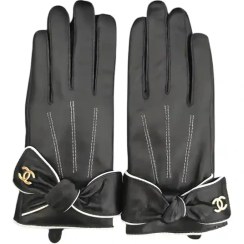 تصویر دستکش زنانه پاپیون دار 