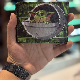 تصویر کیف پول طرح دار 