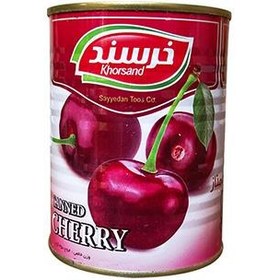 تصویر کمپوت گیلاس قوطی خرسند 