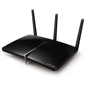 تصویر مودم روتر +ADSL2 دوبانده بی‌سیم AC750 تی پی-لینک مدل Archer D2 TP-LINK Archer D2 Wireless AC750 Dual Band ADSL2+