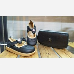 تصویر ست کیف و کفش دخترانه. 