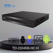 تصویر دستگاه 4کانال کیفیت 5مگاپیکسل TD-2104NS-HC-H TVT DVR 