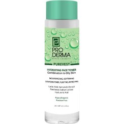 تصویر تونر آبرسان پوست مختلط تا چرب پیور وست PRODERMA Proderma Purevest Hydrating Face Toner For Combination To Oily Skin 200ml