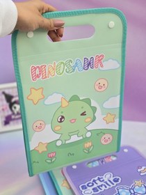 تصویر پوشه فولدردار رنگی 