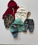 تصویر بادی کلاهدار دورس - ۶ تا ۱۲ ماه / زرشکی 