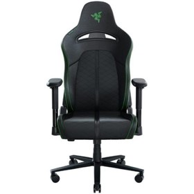 تصویر صندلی گیمینگ ریزر Razer Enki ا Razer Enki Green Gaming Chair Razer Enki Green Gaming Chair