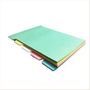 تصویر بسته دیوایدر مقوایی 5 رنگ (100برگ) اعلا 