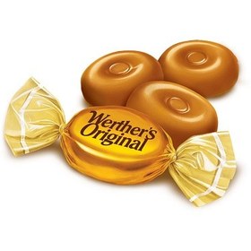 تصویر آبنبات آلمانی وردرز اوریجینال Werther's Original Cream با طعم خامه ای 1000 گرم 