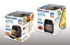 تصویر سرخ کن بدون روغن نیولند nl2896 AIR FRYER NEWLANDNL2896BL