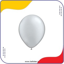 تصویر بادکنک نقره ایی متالیک 10 اینچ (100 تایی) 