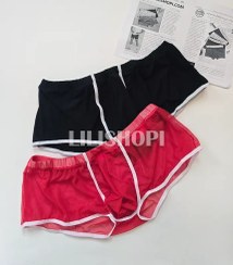 تصویر شورت مردانه توری نیم پا 