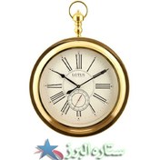 تصویر ساعت دیواری لوتوس مدل M4031 رنگ طلایی 