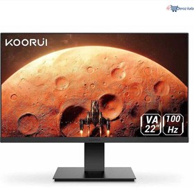 تصویر نمایشگر ال ای دی کووری مدل S01 سایز 22 اینچ Koorui S01 22 Inch Monitor