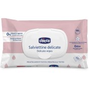 تصویر دستمال مرطوب چیکو ۷۲ عددی ۹۸ درصد آب مناسب پوست حساس 