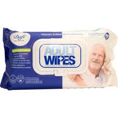 تصویر دستمال مرطوب ادالت 100 عددی دافی Dafi Adult Wipes