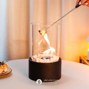 تصویر شومینه رومیزی 