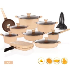 تصویر سرویس پخت و پز 30 پارچه کاندید مدل CANDID OCEAN Candid OCEAN Cookware Set 30 Pcs