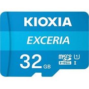 تصویر کارت حافظه‌ microSDHC کیوکسیا مدل EXCERIA کلاس 10 استاندارد UHS-I U1 سرعت 100MBps ظرفیت 32 گیگابایت به همراه آداپتور SD کارت حافظه microSDHC,Micro SDXC کیوکسیا مدل کارت حافظه‌ microSDHC کیوکسیا مدل EXCERIA کلاس 10 استاندارد UHS-I U1 سرعت 100MBps ظرفیت 32 گیگابایت به همراه آداپتور SD استاندارد UHS-I U1 ظرفیت 32 لیتر ظرفیت 32GB