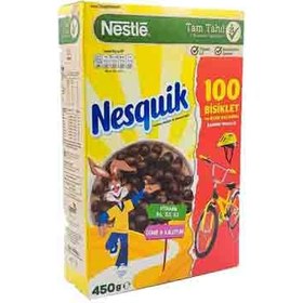 تصویر کورن فلکس نسکوئیک نستله Nestle Nesquik با طعم شکلاتی 450 گرم 