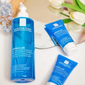 تصویر ژل شستشو صورت لاروش پوزای مدل EFFACLAR (400 میل) La roche posay Effaclar Purifying Foaming Gel-400ml