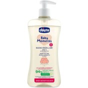 تصویر شامپو سر و بدن کودک میسلار چیکو مدل Bagno Micellare حجم 500 میل Chicco Micellar 2in1 shampoo 500 ml