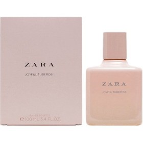 تصویر ادو تویلت زنانه زارا مدل TUBEROSE حجم 100 میلی لیتر Zara TUBEROSE Eau De Toilette For Women 100ml