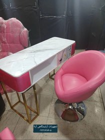 تصویر میزناخن پایه فورتیک بغل پارچه تک نفره ۴۵×۱۲۰ صفحه ام دی اف 