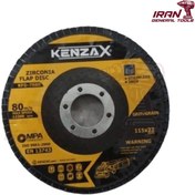 تصویر فلاپ دیسک ZIR دانه بندی ۶۰ شماره، ۱۱۵ میلیمتر کنزاکس مدل 7660 
