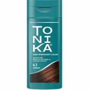 تصویر شامپو رنگ قهوه ای فندقی شماره 6.5 تونیکا 150 میل ا TOHNKA Hair Color Shampoo 6.5 Hazelnut 150ml TOHNKA Hair Color Shampoo 6.5 Hazelnut 150ml