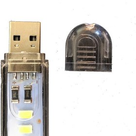 تصویر LED چراغ یو اس بی مدل H1926-24LED - سفید 