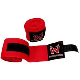 تصویر تجهیزات بوکس قرمز باند الاستیک 5 متر whiteface 