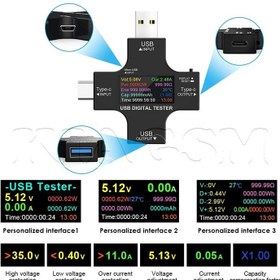 تصویر تستر USB چندکاره مدل J7-C 