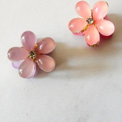 تصویر کلیپس مینی طرح شکوفه کد ۲۳۳۰ رنگی 