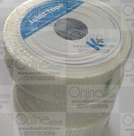 تصویر نوار تیپ (نوار درزگیر) کی پلاس اصلی رول 90 متری joint tape K+