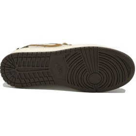 تصویر کتانی نایکی وودو زنانه کد ۵۴۶۷ چرم رنگ کرم قهوه ای 