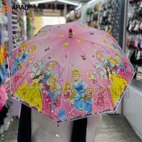 تصویر چتر بچگانه پرنسس های دیزنی 