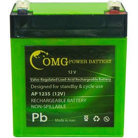 تصویر باتری 12 ولت 4.5 آمپر ا 12v 4.5A battery 12v 4.5A battery