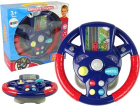 تصویر اسباب بازی فرمان little oriver حرفه ای Steering wheel toy little oriver