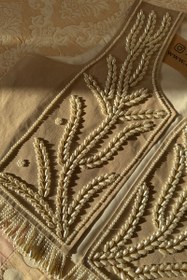 تصویر سخمه مروارید کرم آویزدار 