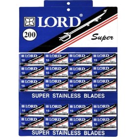 تصویر تیغ یدک لرد (Lord) مدل Super مجموعه 20 عددی ا تیغ اصلاح تیغ اصلاح