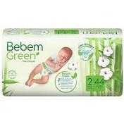 تصویر پوشک سبز ببم سایز 2-44 عددی 