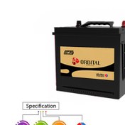 تصویر باتری سیلد (اتمی) 12 ولت 35 آمپر اوربیتال EFB Orbital EFB 12V35AH VRLA Battery