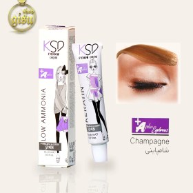 تصویر رنگ ابرو شامپاینی کی اس دی (KSD) حجم 15 میل KSD champagne eyebrow color 15ml