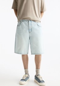 تصویر شلوارک مردانه پول اند بیر pull-and-bear 