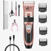 تصویر ماشین اصلاح سگ و گربه pet grooming hair clipper kit 