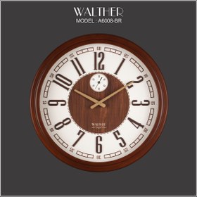 تصویر ساعت دیواری والتر مدل A6008BR 