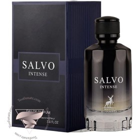 تصویر ادو پرفیوم مردانه الحمبرا مدل Salvo Intense حجم 100 میلی لیتر ا عطر مردانه عطر مردانه
